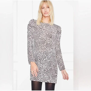 Lovely Anine Bing Animal Print Mini Dress size M